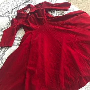 NEW Velvet Red Dress!